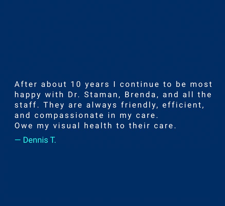 patient testimonial, retina specialist, jacksonville southside