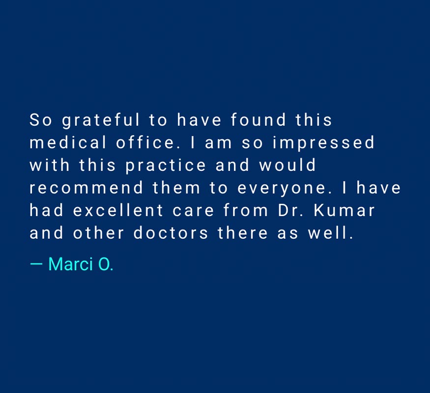 patient testimonial, daytona beach, dr kumar, retina specialist